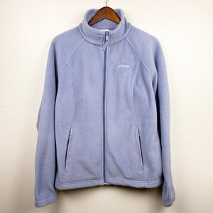 Columbia Fleece Zip Up Blue